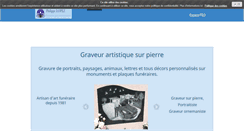 Desktop Screenshot of lopez-gravure.fr