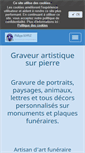 Mobile Screenshot of lopez-gravure.fr