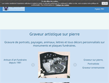 Tablet Screenshot of lopez-gravure.fr